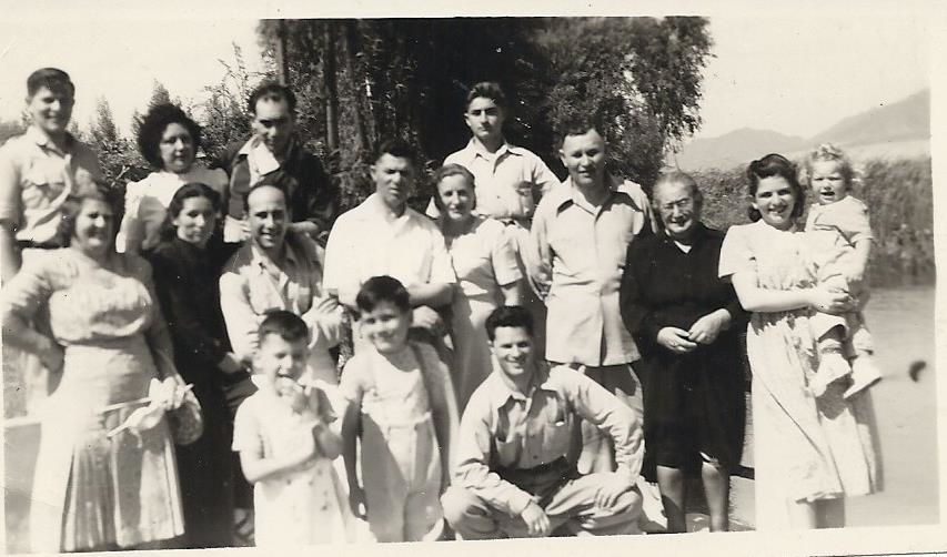 Familias Wolfenson, Ludmir y Cucher, Lima, Peru, 1949
